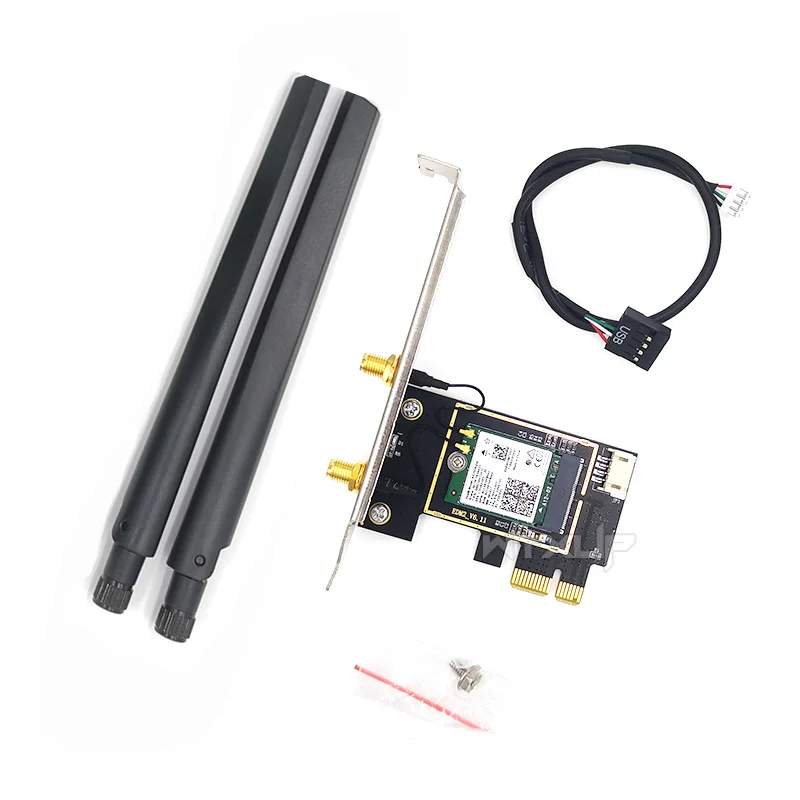 Wi-Fi карта беспроводной Bluetooth адаптер двухдиапазонный PCIe Wireless 9260ac 1730 Мбит/с