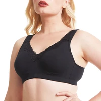 wireless black plus size bra underwear cotton full large cup seamless ultra thin women bras minimizer bras a b c d e f