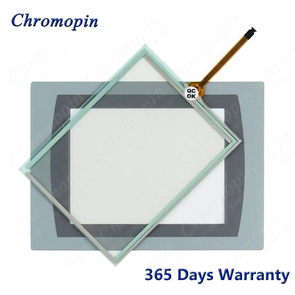2711P-T7C21D8S-A Panel dotykowy szklany Digitizer do ekranu dotykowego SER A + przednia nakładka folia ochronna
