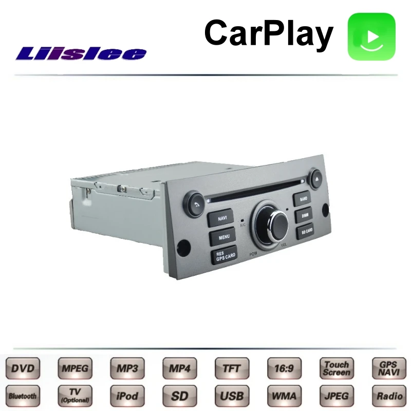 LiisLee для PEUGEOT 407 2004 2005 2006 2007 2008 ~ 2012 Автомобильный мультимедийный ТВ DVD GPS Радио Carplay