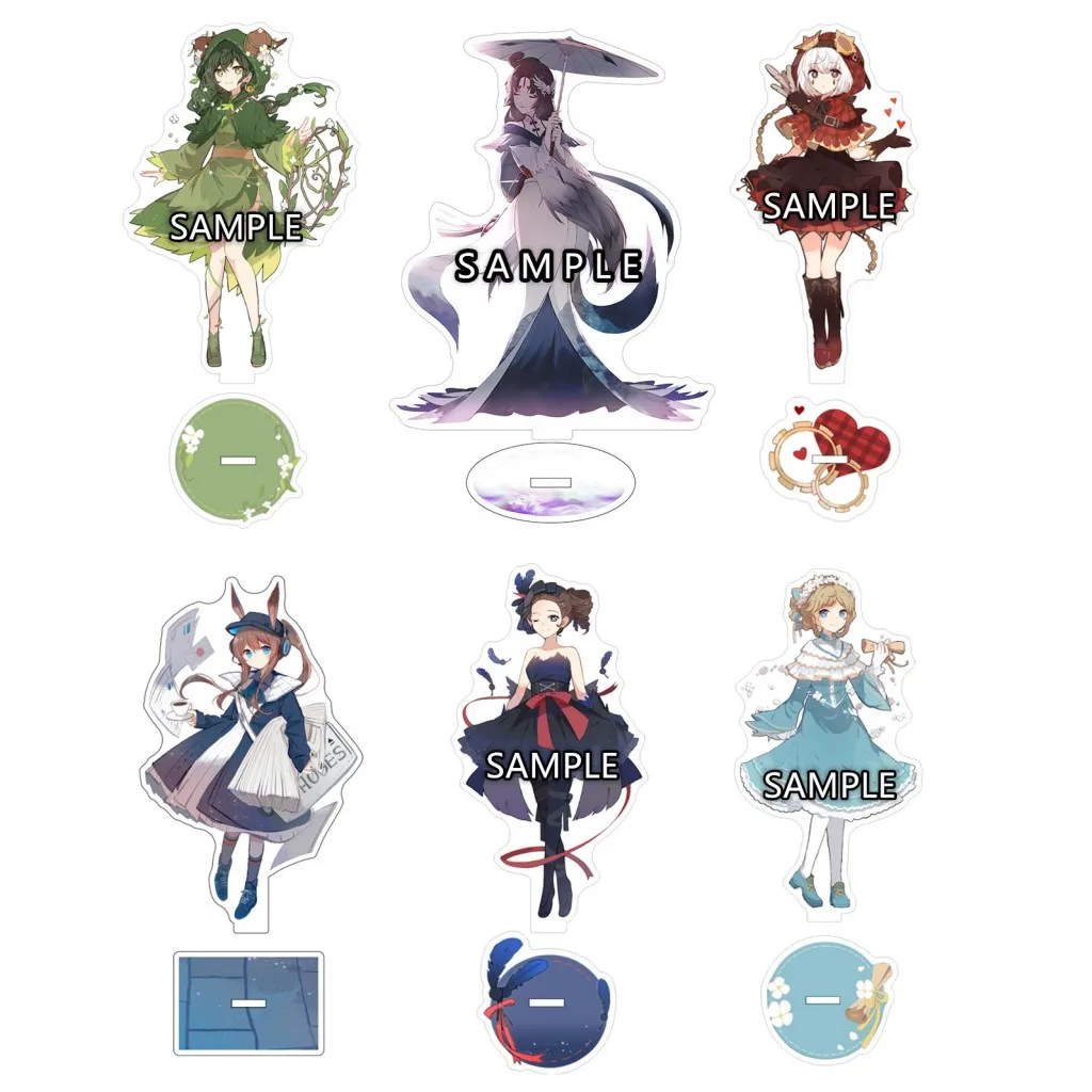 

Anime Identity V Vera Nair Naib Subedar Margaretha Zelle Game Acrylic Figure Stand Model Plate Display Desktop Decorative Gifts