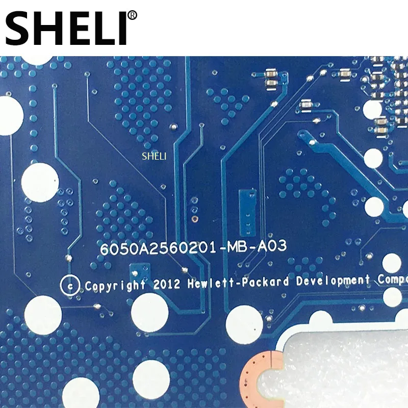 SHELI для HP 802511-001 802511-501 802511-601 материнская плата ELITEBOOK 840 G1 ноутбука I5-4300U CPU 6050A2560201-MB-A03