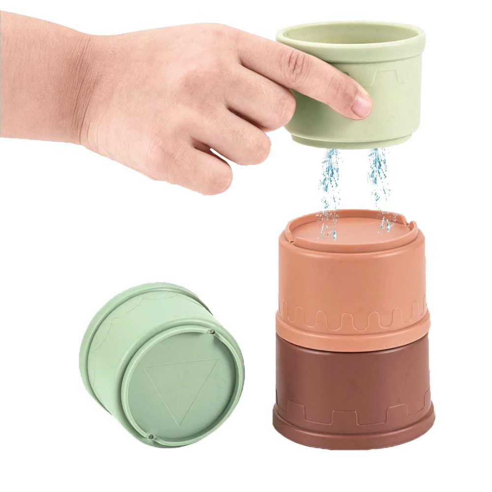 8 шт. забавные песочные часы из пшеничной соломы штабелируемые чашки для ванны