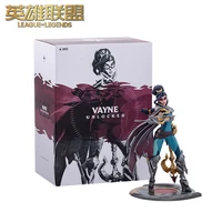 game league of legends night hunter wayne medium sculpture figure pvc model ornament collectibles gift doll toy for anime figure