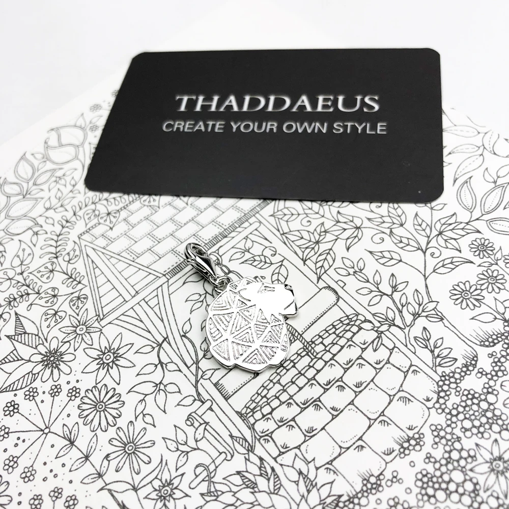 Подвеска в стиле хип хоп с большой головой льва винтажная подвеска виде