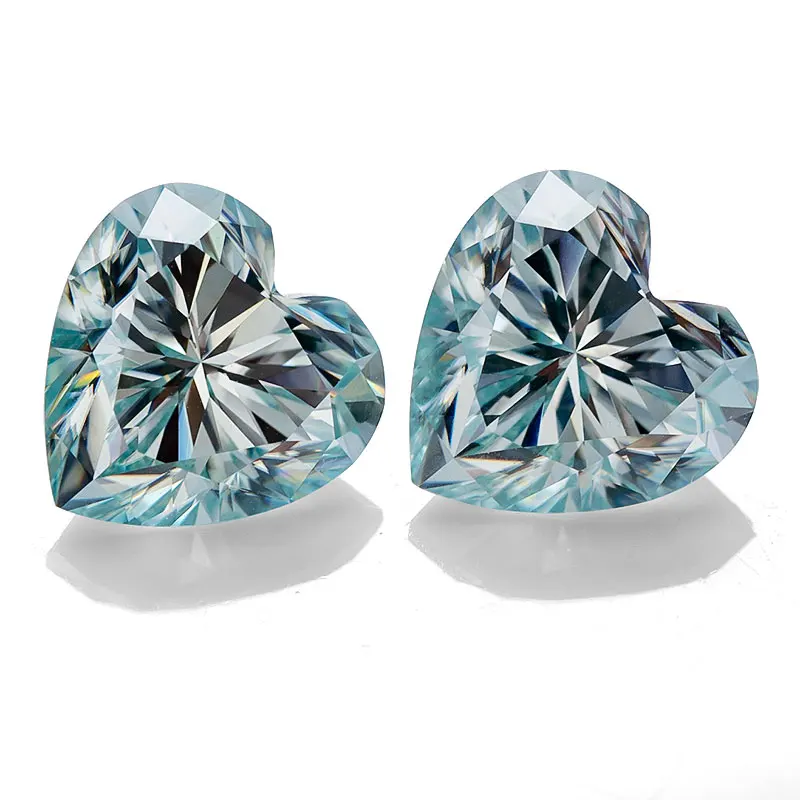 Незакрепленные камни из муассанита настоящий бесцветный бриллиант VVS1 яркий