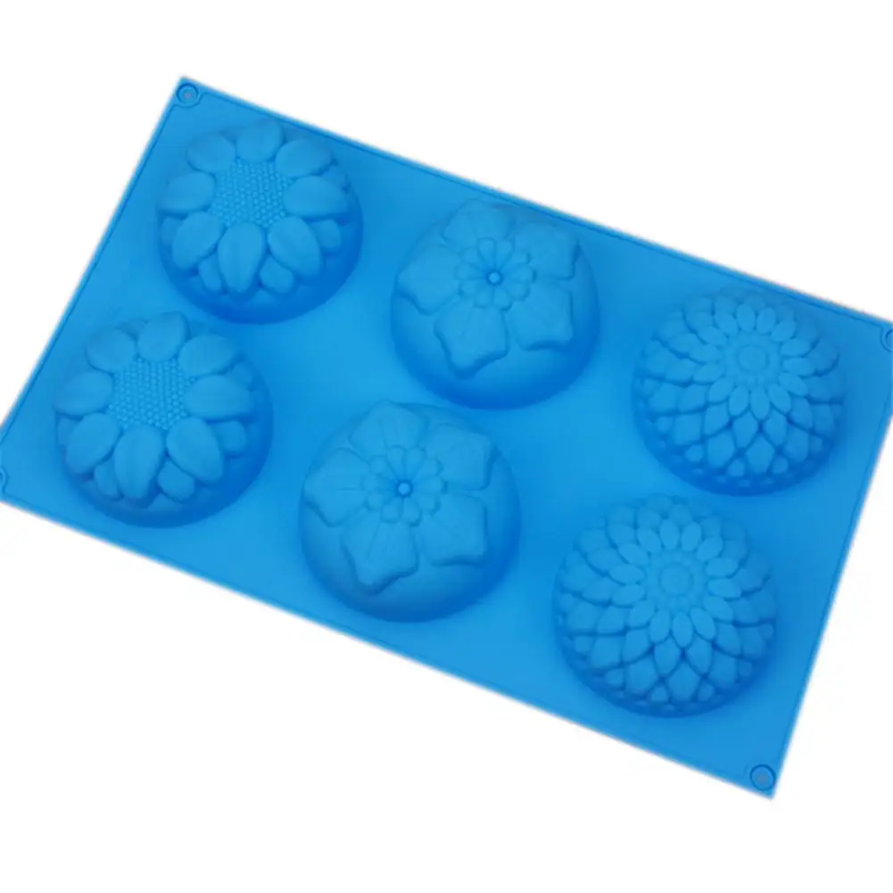 6 отверстий принадлежности для изготовления мыла цветок маргаритки сделай сам