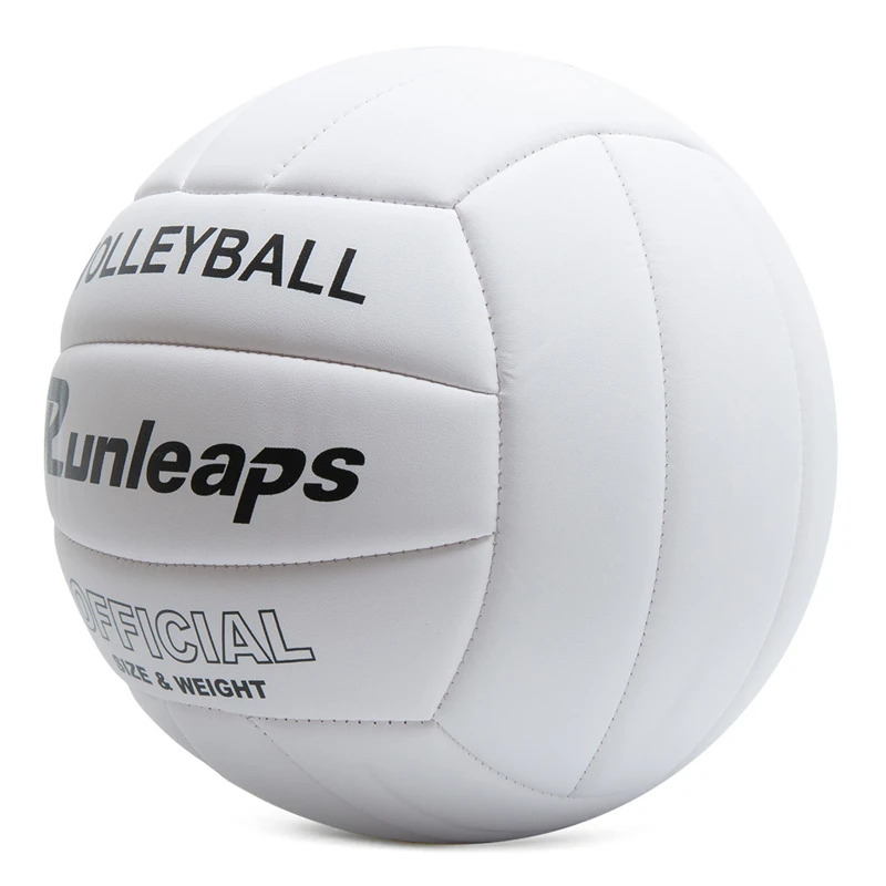 

Качественный чистый белый мяч для волейбола из мягкой искусственной кожи для помещений, для пляжа и игр на открытом воздухе, для школьной ко...