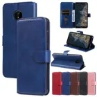 Кожаный чехол в стиле ретро для Nokia C10 6,52 дюйма, кошелек, держатель для карт, полное покрытие для NOKIA C20 C 20 c 10 Euti, чехлы XR20 G50 G300