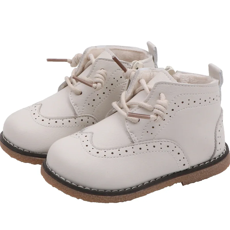 Зимние Детские хлопковые ботинки Martin для отдыха девочек Детская От 1 до 3 лет