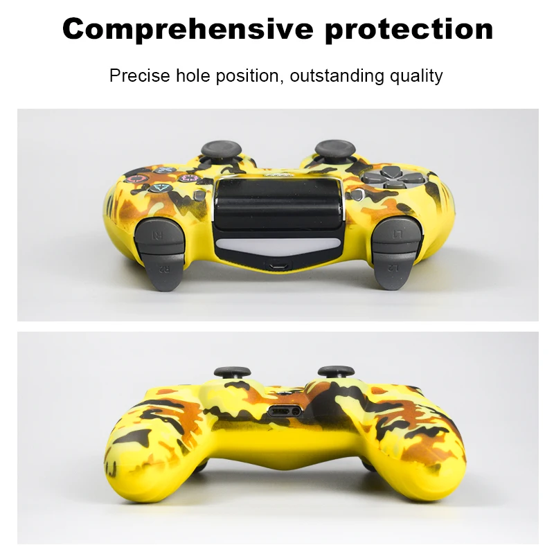 RETROMAX силиконовый чехол защитную пленку для DualShock 4/PS4/PS4 Pro/PS4 тонкий светодиодный