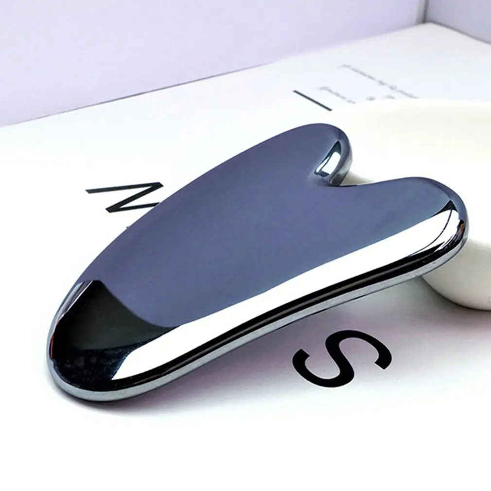 

Guasha Massage Board Natural Energy Stone Guasha Scraping Massage Tool Face Body Myofacial Releaser Tool