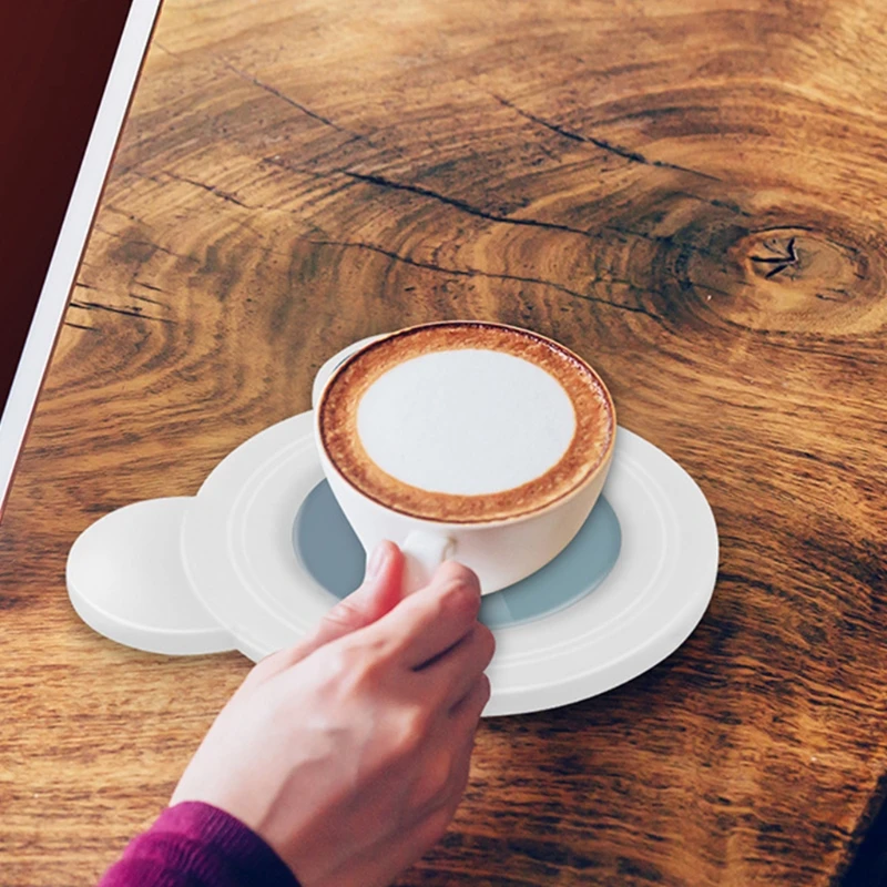 

Cute Bear Shape USB Cup Mug Warmer, USB Cup Heater for Home Office USE