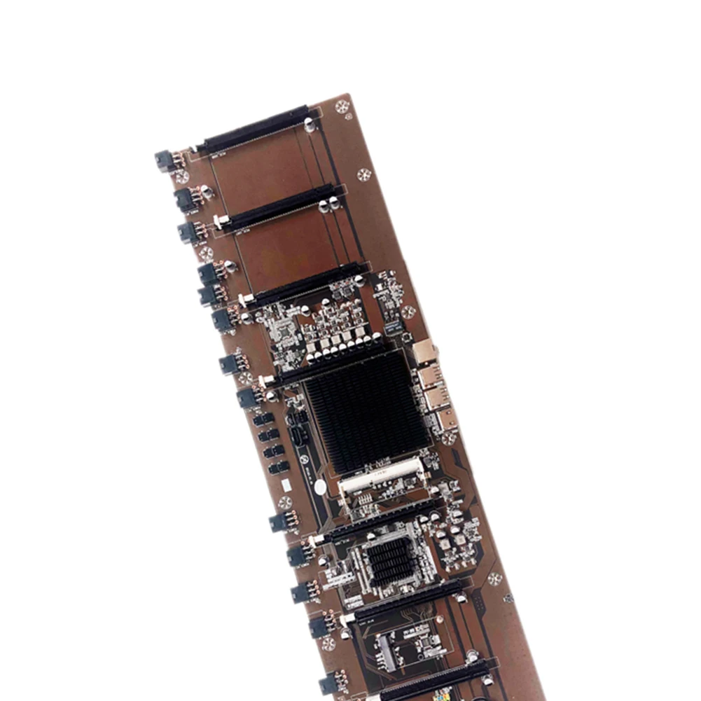 Kaufen HM65 USB 8 GPU CPU DDR3 BTC Bergbau Motherboard Unterstützung Multi-graphics 8-karte Computer Motherboard Für 1660 2070 3090 Rx580