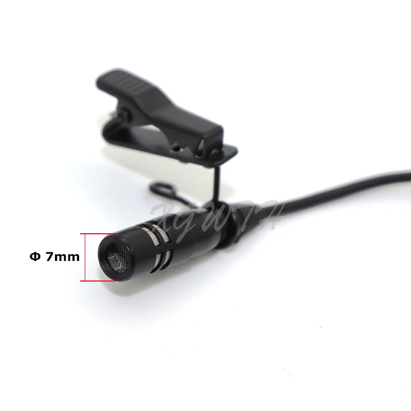 Электретный конденсаторный петличный микрофон 3 5 мм разъем Блокировка для Sennheiser