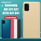 A01 A11 A21S A31 A41 чехол Nillkin матовый ПК Жесткий Чехол для Samsung Galaxy A01 A11 A21S A31 A41