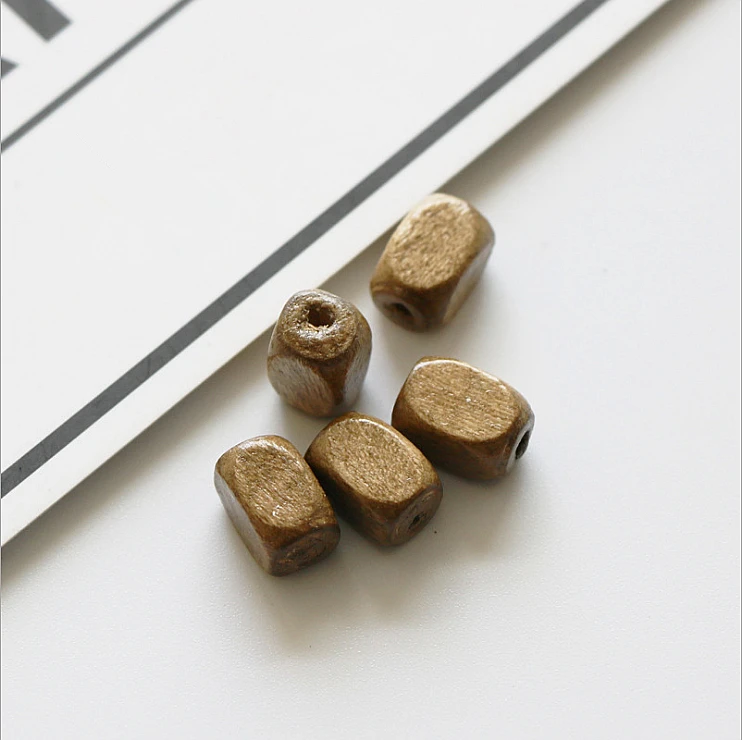 40 шт. бусины из натурального дерева 10 мм | Украшения и аксессуары