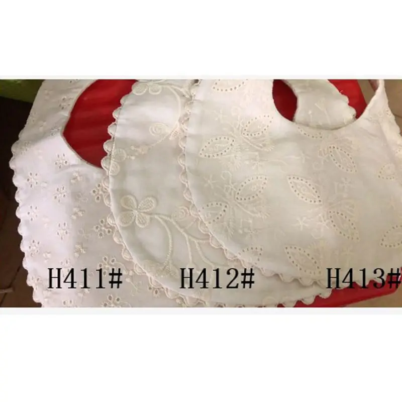 1 Pc Baby Girls Bibs Newborn Embroidery Floral Princess Cotton Bandana Feeding Saliva Towel | Детская одежда и обувь