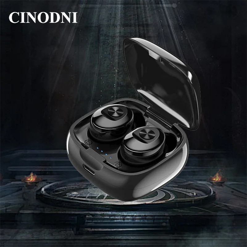 

TWS Bluetooth 5.0 Earphones Wireless Headphone 9D Stereo Sports Waterproof Earbuds Headsets XG12