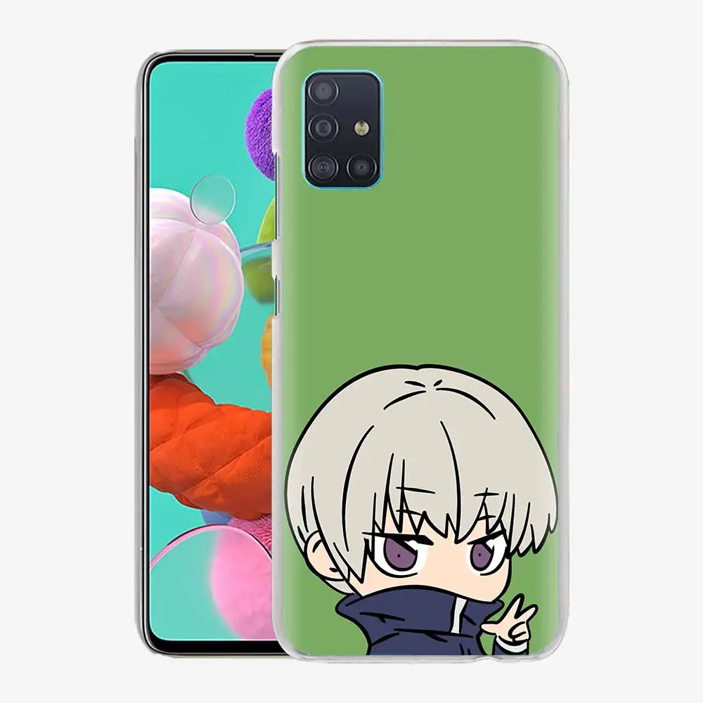 

Phone Case for Samsung Galaxy A51 A71 A50 A21s A31 A20e A10 A70 A30 A40 A41 A11 A20s Hard Original Cover Anime jujutsu kaisen