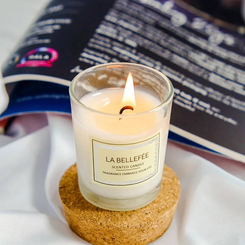 

velas New Nordic Scented Candles Romantic Wedding Wax Candles Home Decoration Birthday Cake Christmas Valentine's Day Decoration
