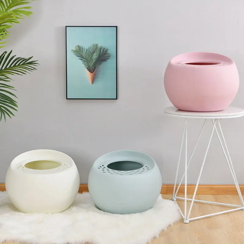 

Pets Bingo Cat Litter Box Anti-splash Cats Toilet Semi-closed Kitten Bedpans Non-slip Kittens Potty Removable Pet Litter Tray