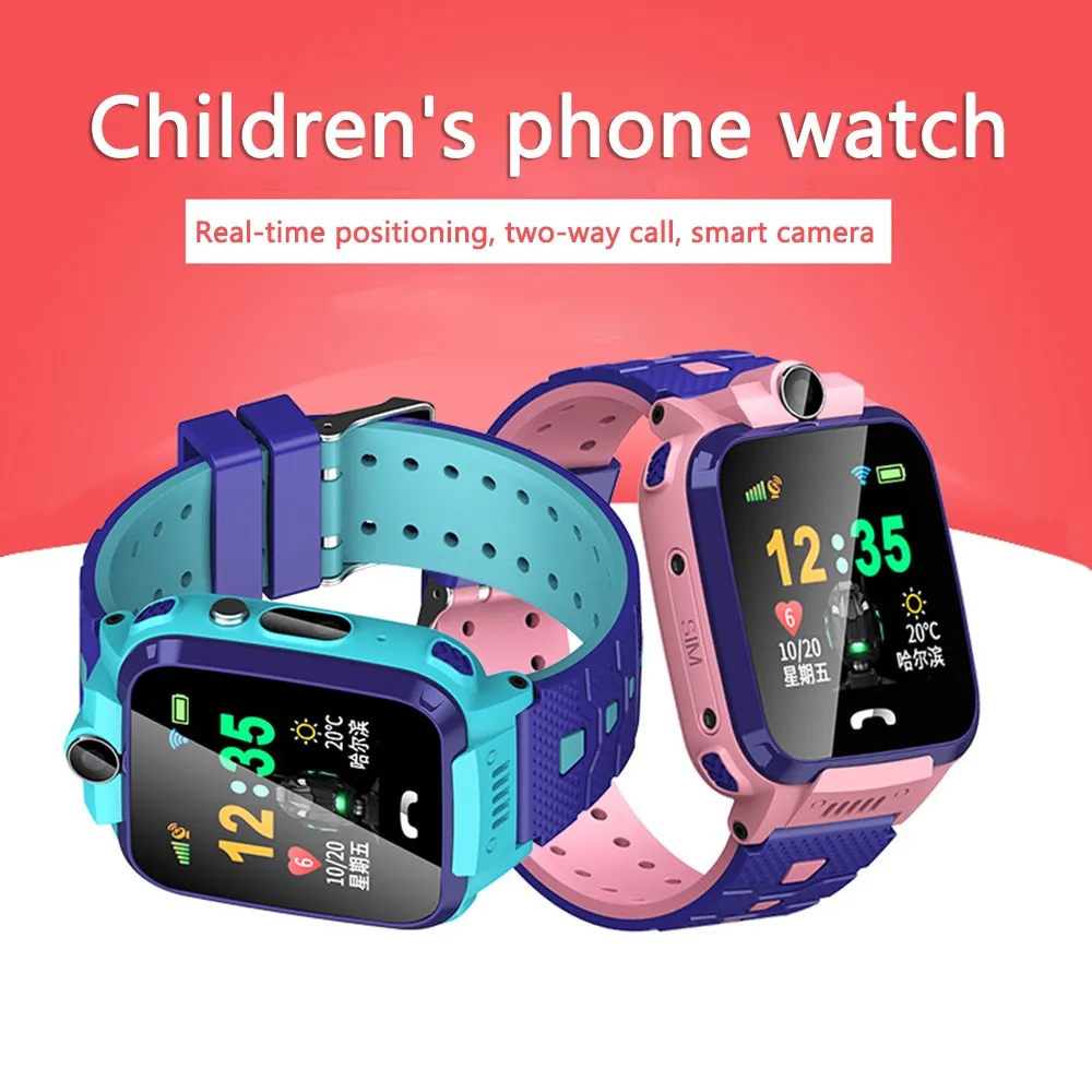 

V95W Kids Smartwatch Waterproof Antil-Lost Location Tracker Touch Screen Smart Call Watches Support SIM Card For Children