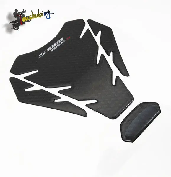 Для GSX-R углеродного волокна топливного бака Pad Стикеры мотоцикл 3D коврик под рыбу