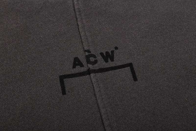 

A-COLD-WALL*Distressed Zipper Pocket Sweatshirts Men Women Thick Cotton External Label A Cold Wall Pullover Sweatshirts
