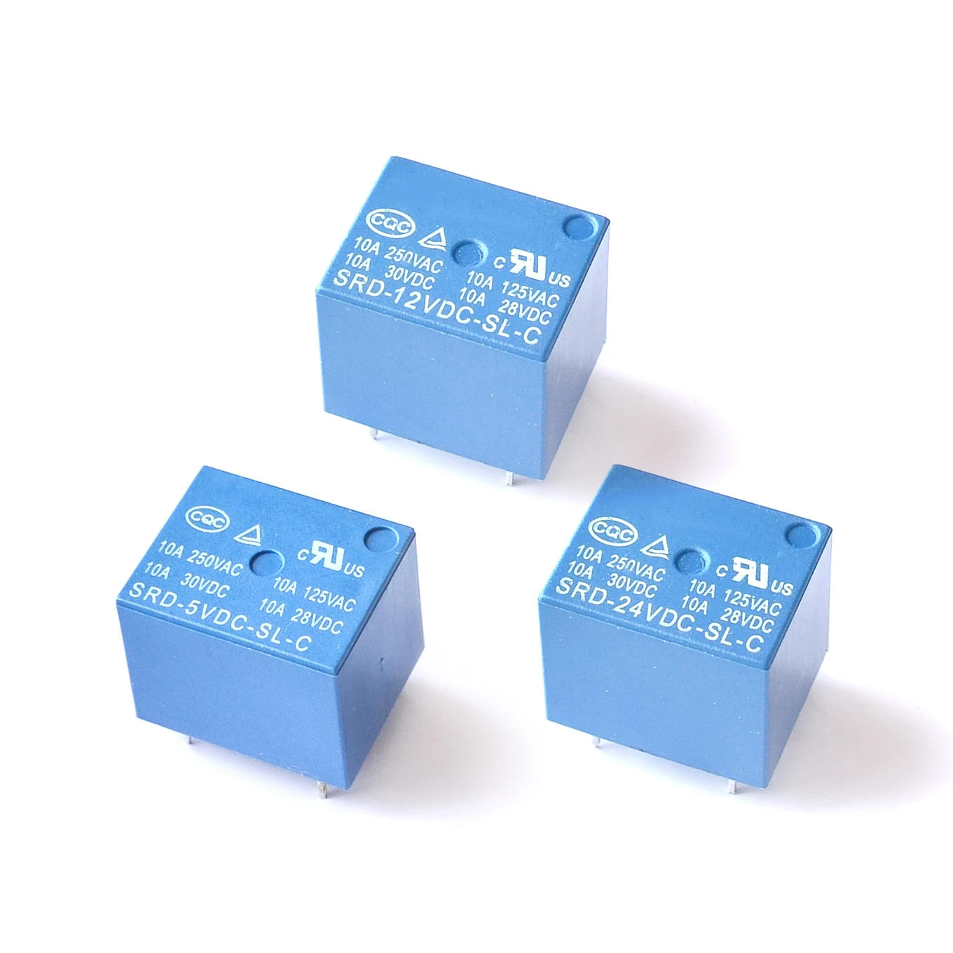 

5pcs relay SRD-5VDC-SL-C SRD-12VDC-SL SRD-3VDC SRD-9V relay 4/5 pin 12V DC