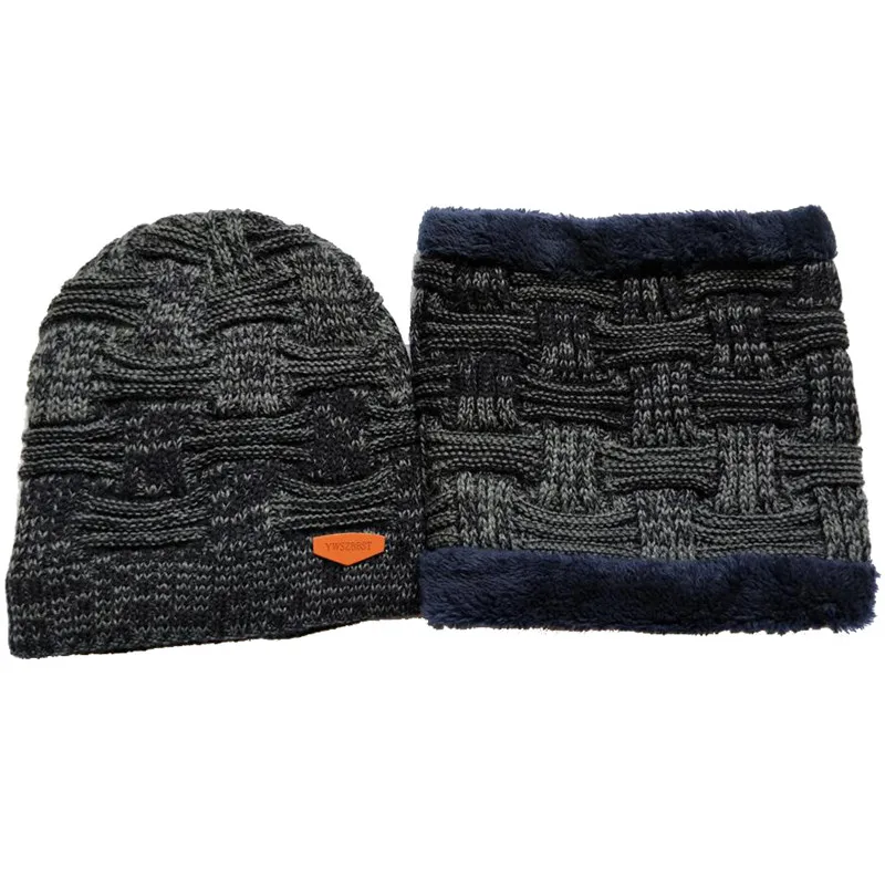 Высококачественная зимняя шапка бини для женщин и мужчин новая вязаная с