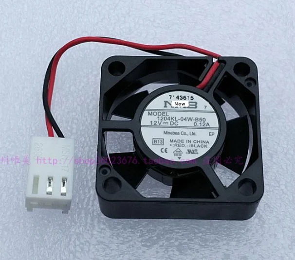 

for NMB-MAT 1204KL-04W-B50 L01 Server Cooling Fan DC 12V 0.12A 2-wire 30x30x10mm
