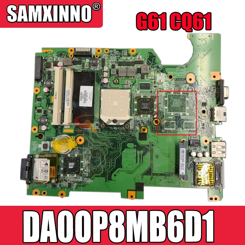

577065-001 for Compaq Presario CQ61 G61 NOTEBOOK G61 CQ61 Laptop Motherboard DA0OP8MB6D1 CQ61Z-400 NOTEBOOK