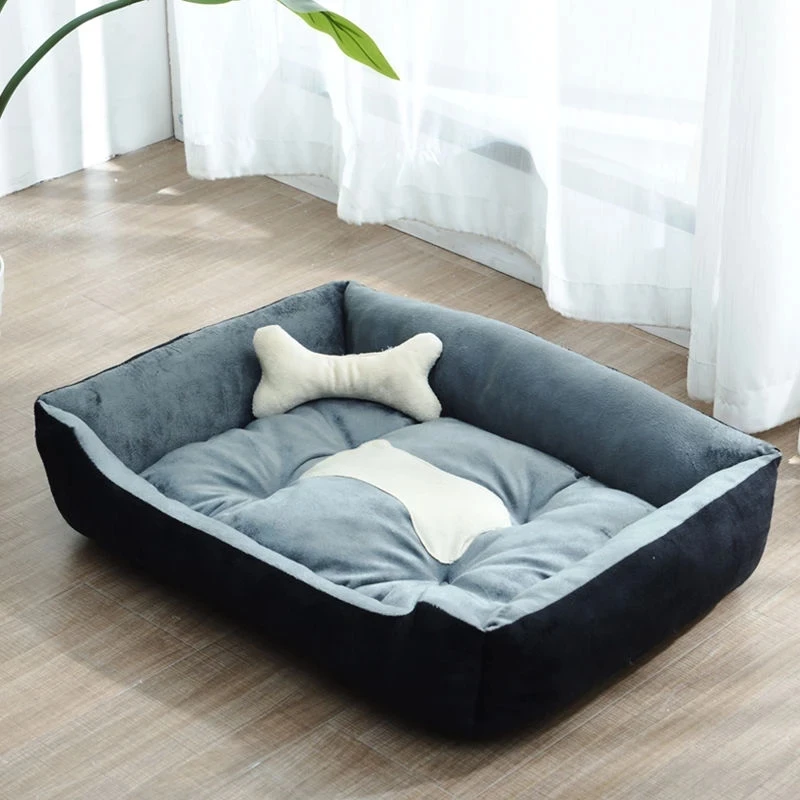 

Dog Bed Super Soft Dog Beds Waterproof Bottom Soft Fleece Warm Bed For Dog Plus Size Soft Pet Bed Cat Bed Winter Dog Accessories