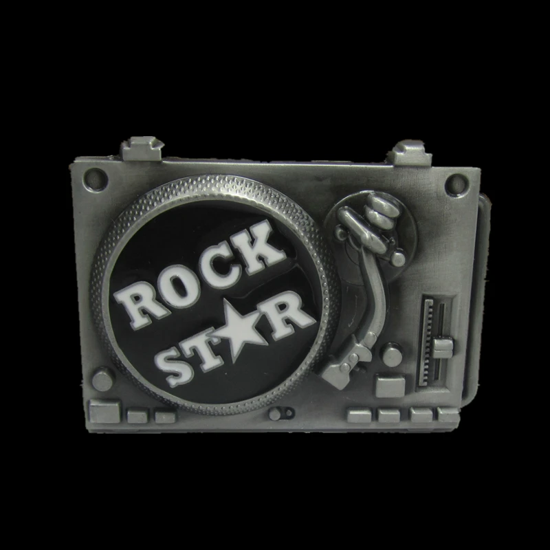 Металлическая пряжка для ремня Rock Music тяжелый ремень 3D в комплекте шириной 4 см