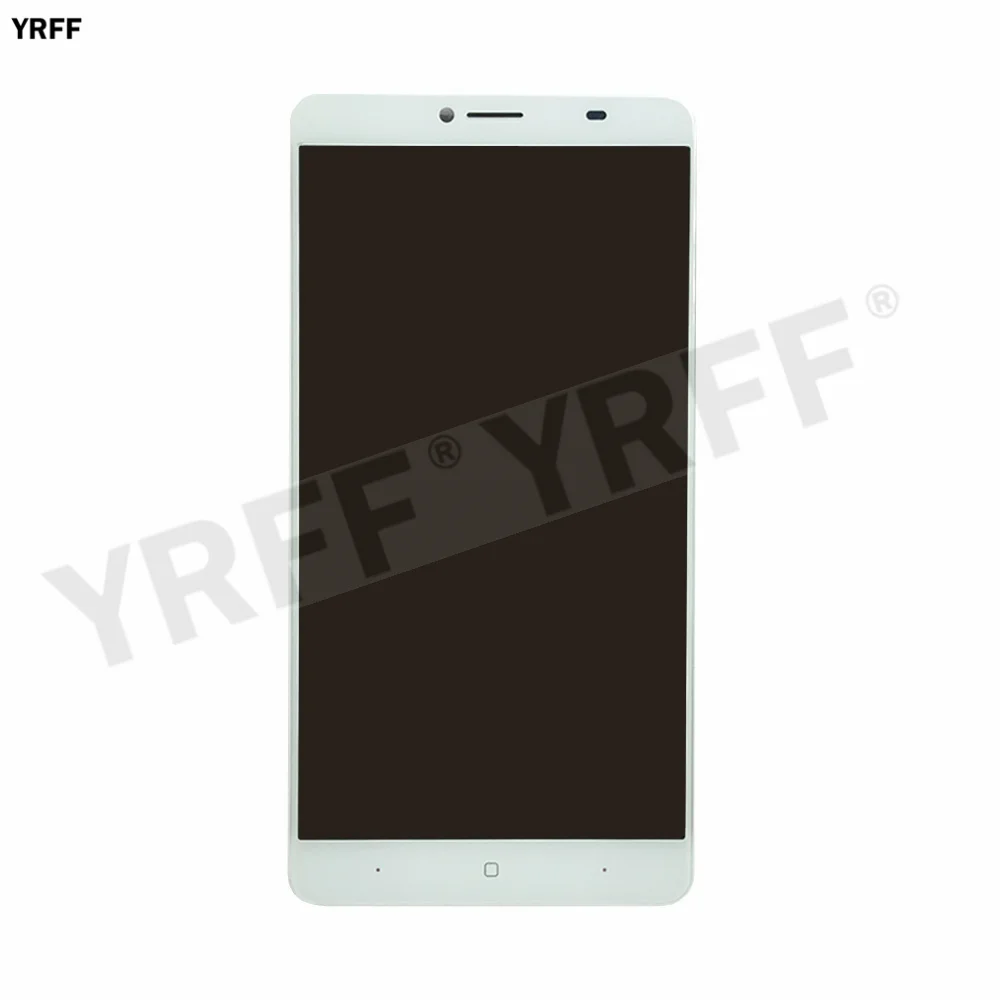 white lcd display for doogee y6 max 3d with frame lcd screens touch screen digitizer assembly panel phone repair sets free global shipping