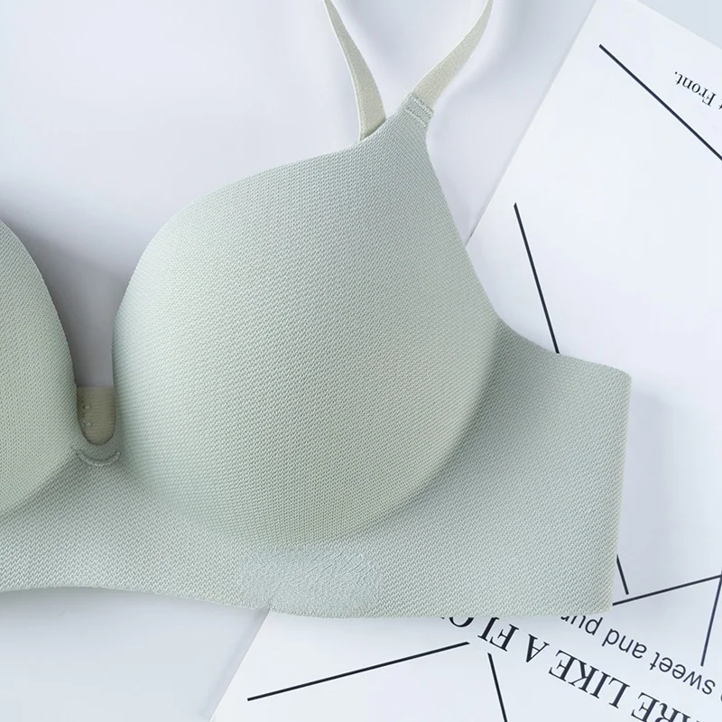 

Sexy Deep U Bras For Women Push Up Lingerie Seamless Wireless Bralette Fashion Comfortable Female Underwear Intimates