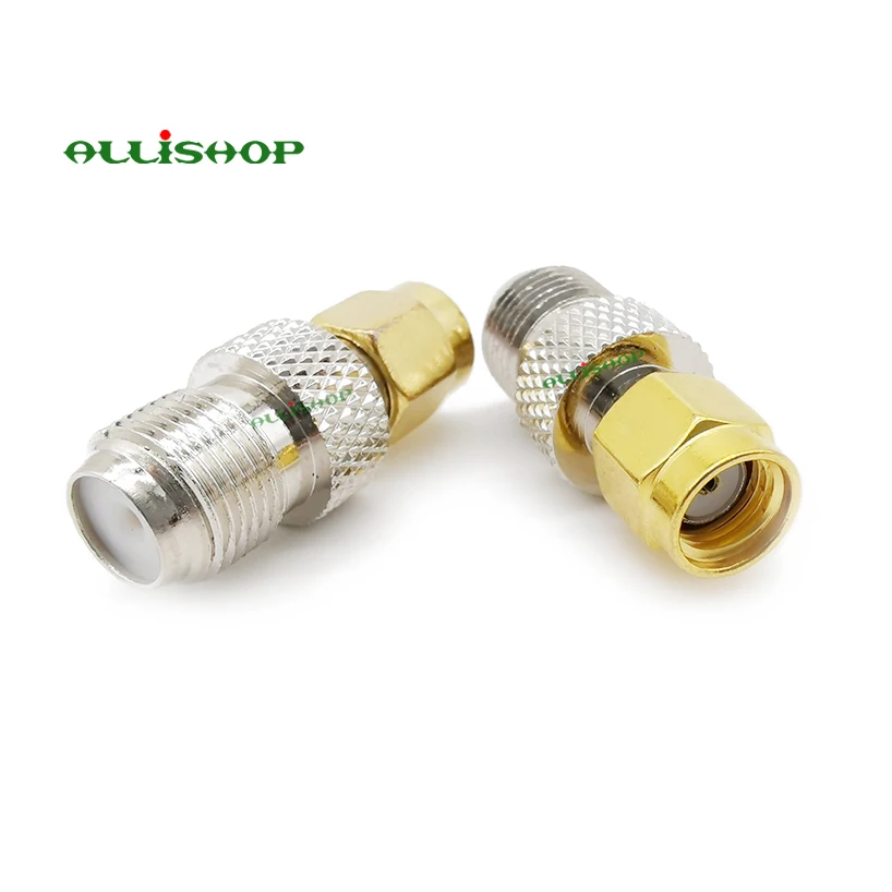 RF SMA F адаптер RP Plug к Jack прямой коаксиальный разъем для авто радио антенна|plug adapter