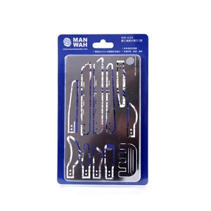 Высококачественный инструмент для моделирования MANWAH, толщина 0,2 мм, лезвие для пилы с гравировкой