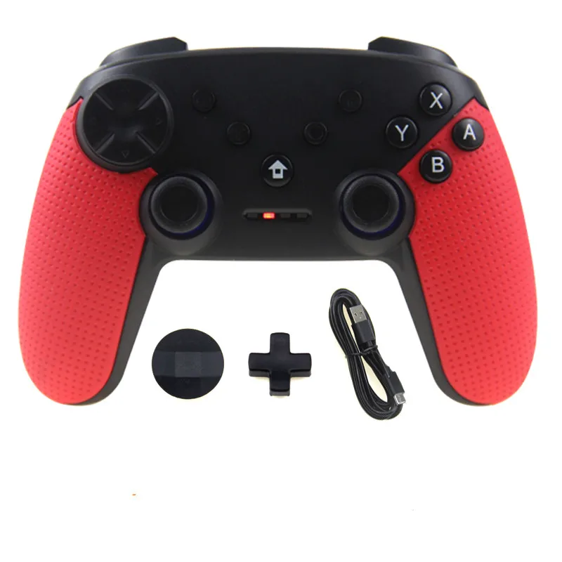red 5028 Профессиональный беспроводной геймпад с Bluetooth и джойстиком для Nintendo Switch Console и PC - Цвет: red 5028