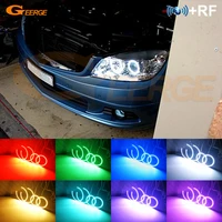 for mercedes benz c class w204 c300 c350 c63 2007 2011 bt app rf remote control multi color rgb led angel eyes kit halo rings