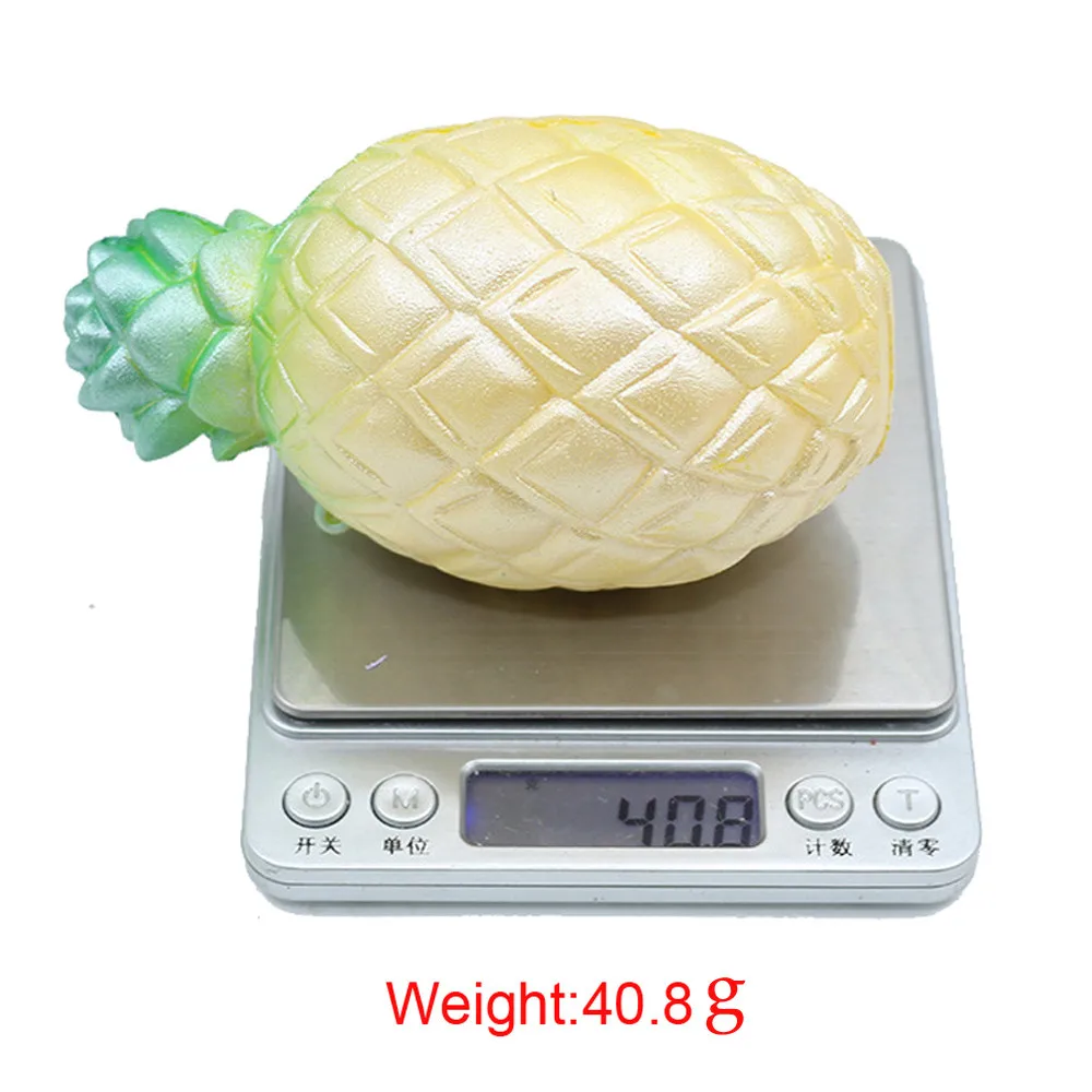 

Fidget Toys Squishy Jumbo Pineapple Scented Cream Super Slow Rising Squeeze Cure Toy Stress Relief Toys Gift For Kids Adults Y*