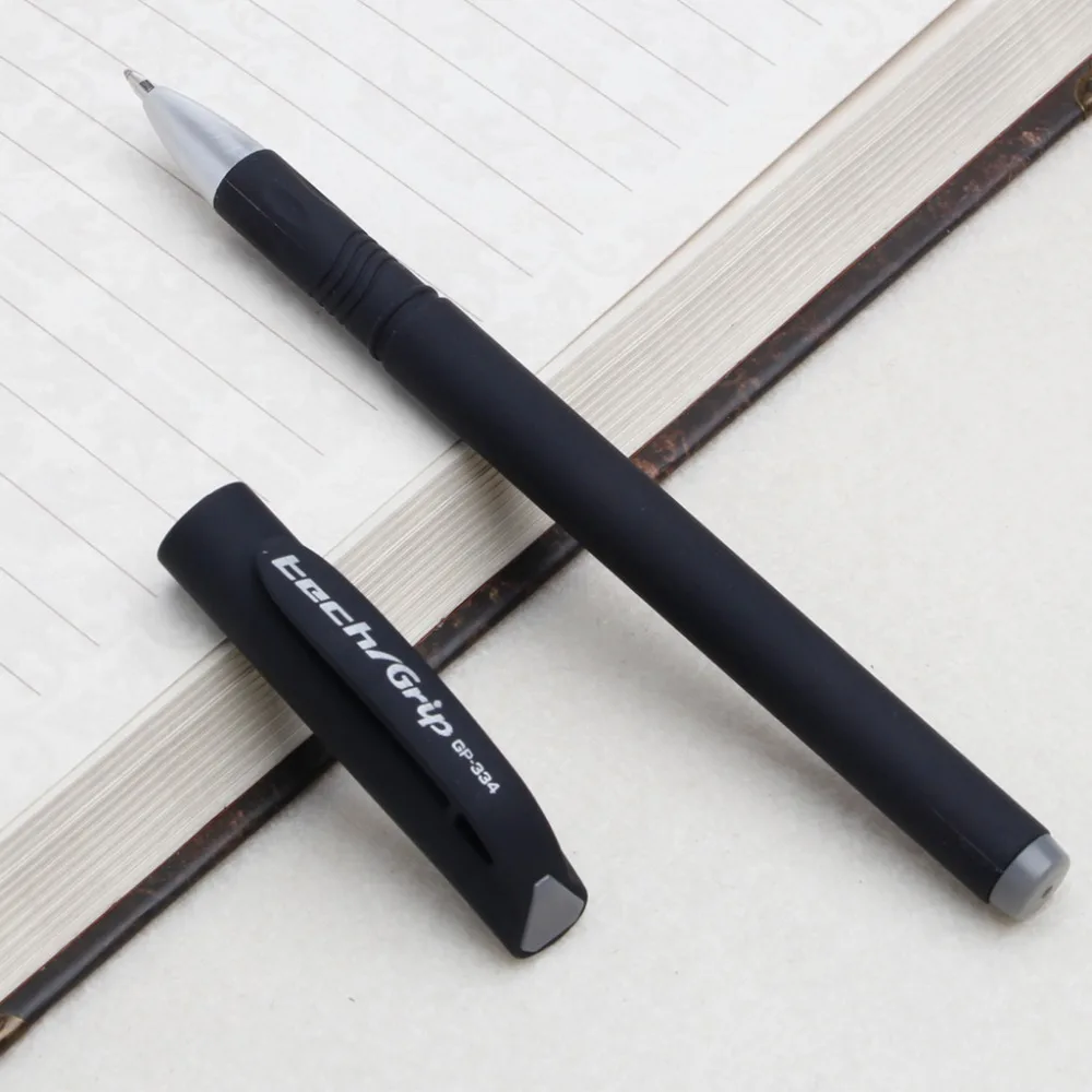 Высококачественная металлическая Черная гелевая ручка пилот 0 5 ручки офисные и
