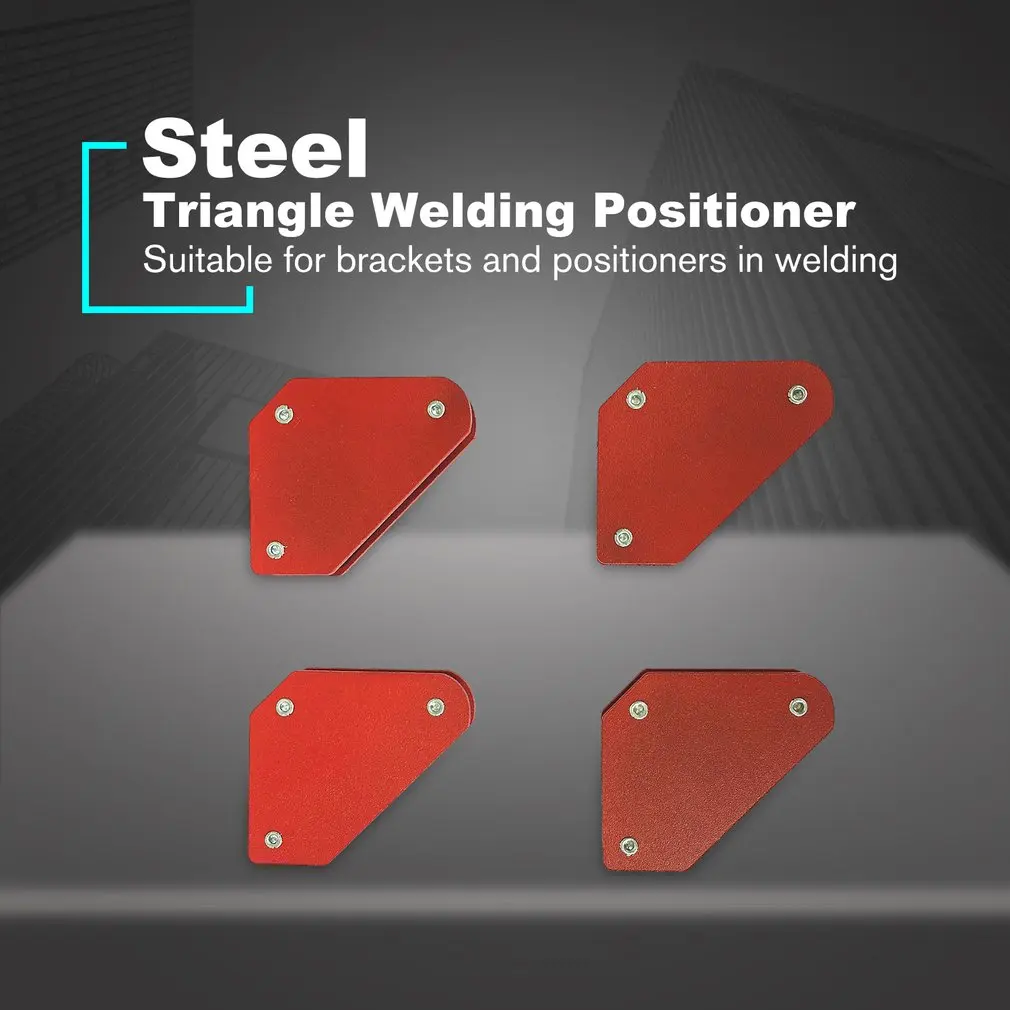 4pcs/set Mini Triangle-Welding Positioner 9Lb Magnetic Fixed Angle Soldering Locator Tools Without Switch Welding Set Kit Sale |