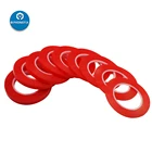 Натяжной канат длиной 25 м двусторонний скотч адгезивная припрессованная пленка клейкая лента для ЖК-экран с плоским экраном Repari для iPhone панель красная пленка наклейка экран ремонтный комплект