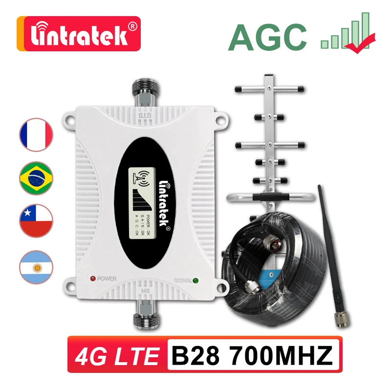 Фото Новый AGC 700MHZ B28 усилитель сотовой связи 4G 700 LTE мобильный сигнала Интернет Новый AGC 700MHZ B28 усилитель сотовой связи 4G 700 LTE мобильный сигнала Интернет