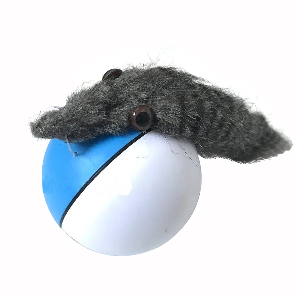 Электрический мяч с Бобром подвижная игрушка для домашних животных собак кошек