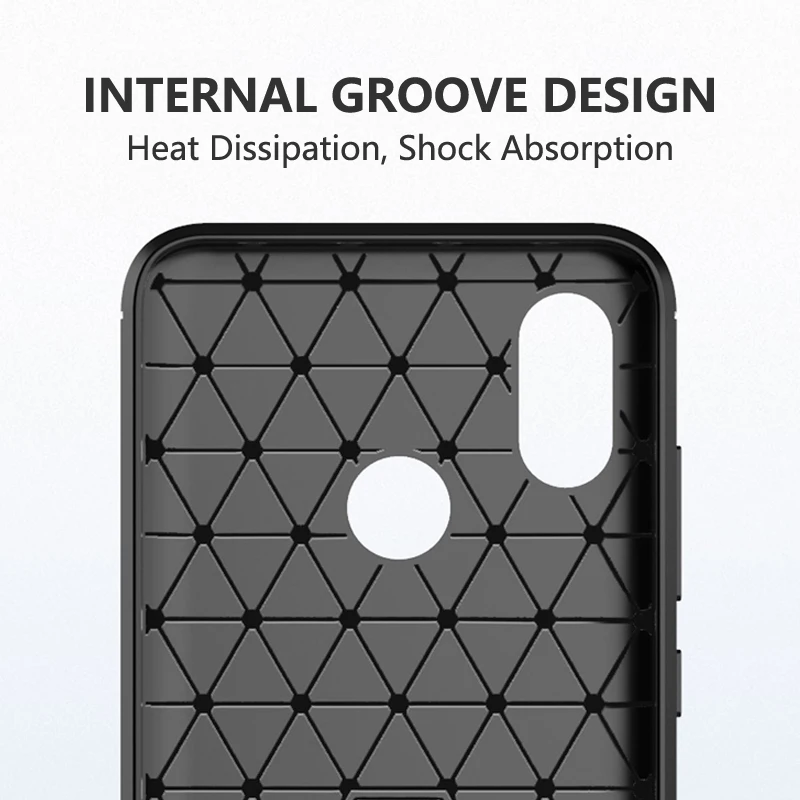 Чехол для Xiaomi Mi 8 SE Мягкий Силиконовый противоударный чехол из ТПУ матовый