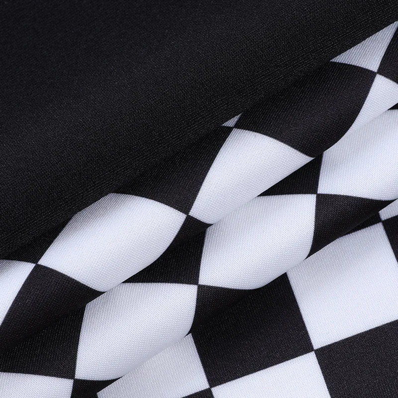 

Helisopus Punk Skirt Gothic Plaid A Line Mini Skirts Harajuku Streetwear 2021 Summer Plaid Patchwork Skirt Y2K Club Streetwear