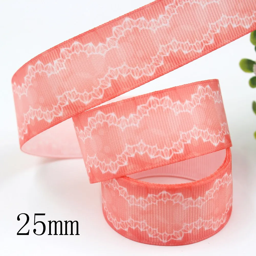 I-19822-1950 1 '✐ ярдов градиентные цветы термопечать ленты Grosgrain аксессуары и